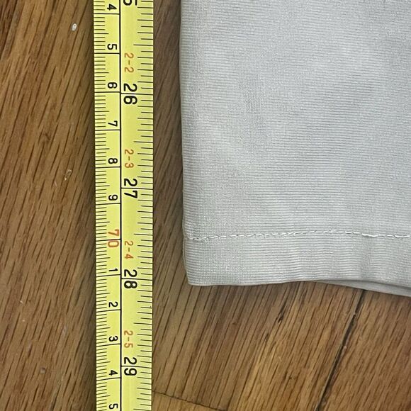 LULULEMON Lululemon ABC Pant Classic Size 31 Khaki 28” Inseam Warpstreme Active - Picture 10 of 11